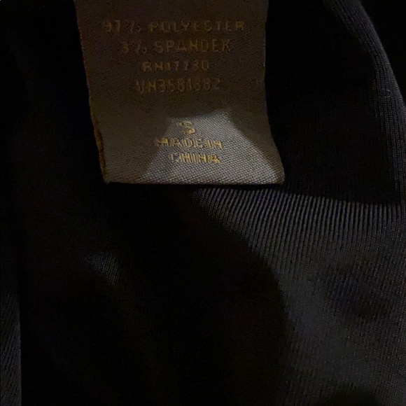 ZAC POSEN Black Ruched Skirt  S - Picture 6 of 6